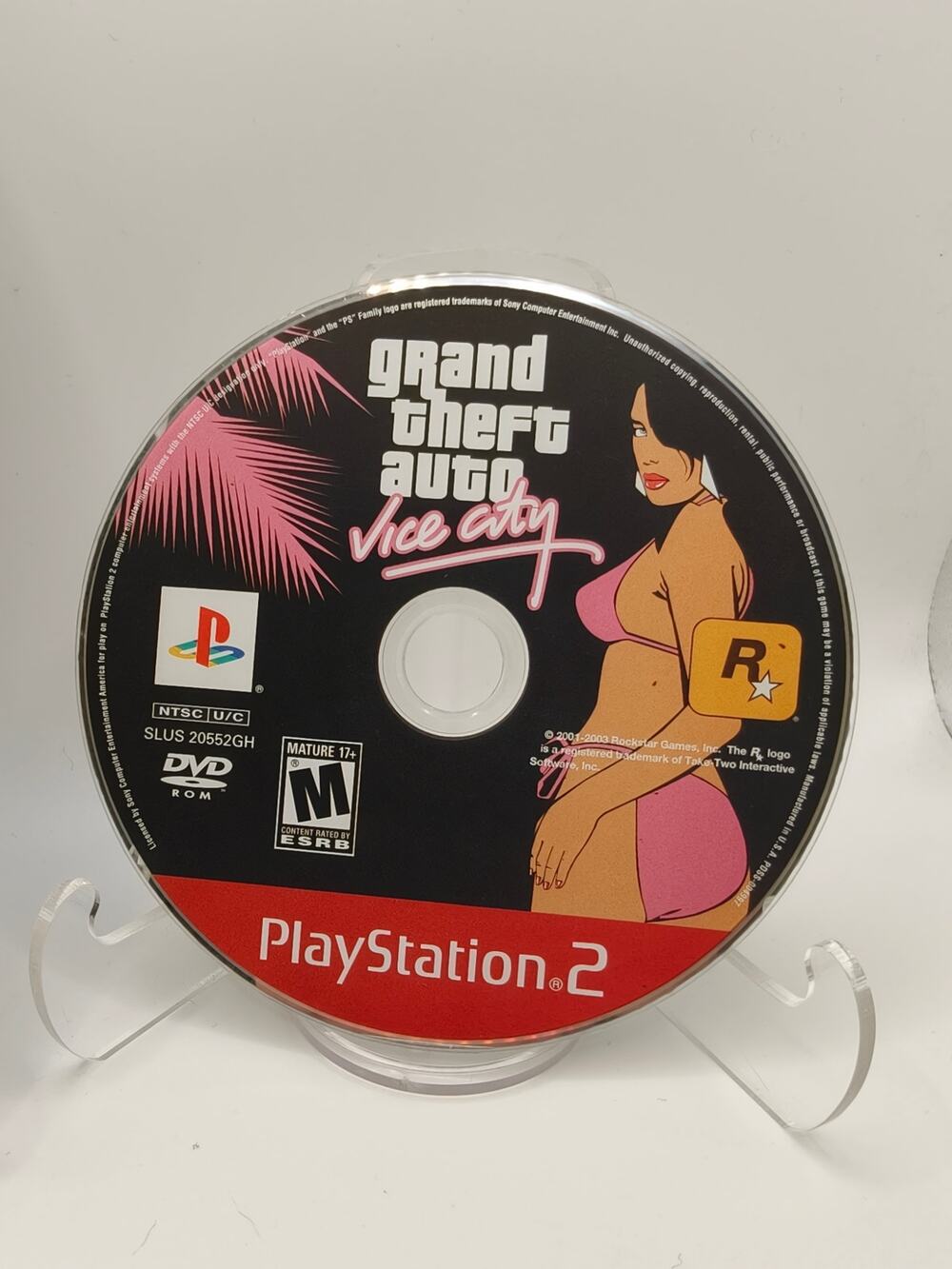 Grand Theft Auto Vice City PS2 Greatest Hits Disc Only